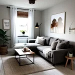 Дизайн интерьера для небольших квартир cozy small living room design-foto.ru 161