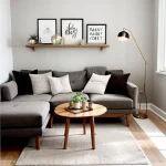 Дизайн интерьера для небольших квартир cozy small living room design-foto.ru 166