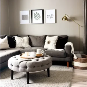 Дизайн интерьера для небольших квартир cozy small living room with soft textiles design-foto.ru 178