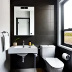 Дизайн интерьера для небольших квартир industrial small bathroom with exposed pipes design-foto.ru 223