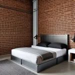 Дизайн интерьера для небольших квартир industrial small bedroom design-foto.ru 225