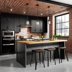 Дизайн интерьера для небольших квартир industrial small kitchen design-foto.ru 229