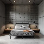 Дизайн интерьера для небольших квартир industrial-style small bedroom design-foto.ru 193