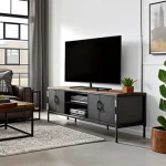 Дизайн интерьера для небольших квартир industrial-style small living room with exposed me MBQ7MMA1 design-foto.ru 209