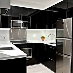 Дизайн интерьера для небольших квартир minimalist small kitchen design-foto.ru 244