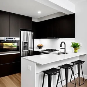 Дизайн интерьера для небольших квартир minimalist small kitchen design-foto.ru 245