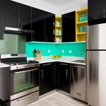 Дизайн интерьера для небольших квартир modern small apartment kitchen design-foto.ru 256