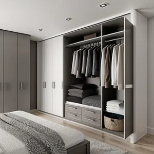 Дизайн интерьера для небольших квартир modern small bedroom with built-in wardrobe design-foto.ru 281