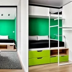 Дизайн интерьера для небольших квартир multifunctional small apartment with foldable furn MAZ5ZL51 design-foto.ru 293