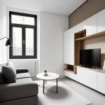 Дизайн интерьера для небольших квартир open-plan small apartment design-foto.ru 300