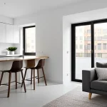 Дизайн интерьера для небольших квартир open-plan small apartment design-foto.ru 303