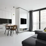 Дизайн интерьера для небольших квартир open-plan small apartment design-foto.ru 307