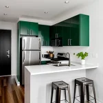 Дизайн интерьера для небольших квартир small apartment kitchen with open shelving design-foto.ru 321