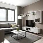 Дизайн интерьера для небольших квартир small apartment living room with foldable furnitur M9N35GP2 design-foto.ru 338