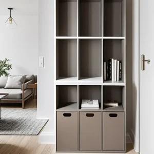 Дизайн интерьера для небольших квартир small apartment with space-saving shelving design-foto.ru 353