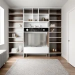 Дизайн интерьера для небольших квартир small apartment with space-saving shelving design-foto.ru 354