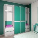 Дизайн интерьера для небольших квартир small bedroom with built-in wardrobe design-foto.ru 364