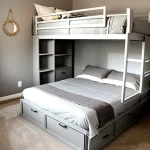 Дизайн интерьера для небольших квартир small bedroom with loft bed design-foto.ru 369