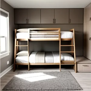 Дизайн интерьера для небольших квартир small bedroom with loft bed design-foto.ru 370