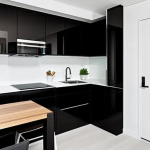 Дизайн интерьера для небольших квартир tiny apartment kitchen with smart storage solution M89EH5K0 design-foto.ru 388