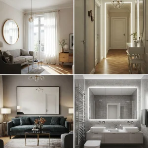 Зеркала в интерьере - как зрительно увеличить пространство - 02 - фото design-foto.ru