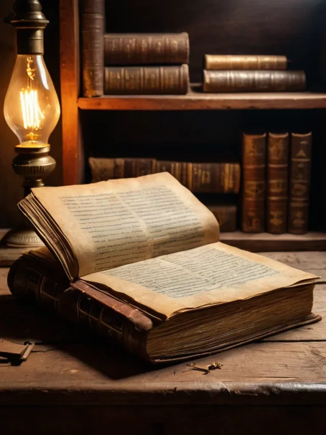 Предметы с историей: старые книги, письма, фото