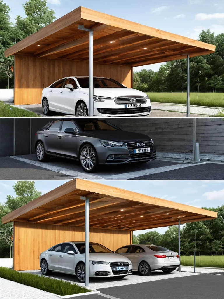 Как вписать автостоянку в ландшафт - изображение