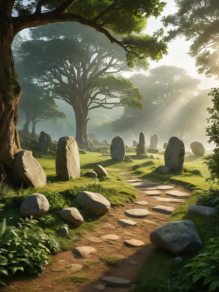 Место силы: как найти и оформить его на участке - изображение