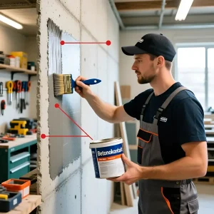 Изображение раздела 'Как правильно нанести «Бетоноконтакт»: пошаговая инструкция для идеального результата' в статье про Грунтовка "Бетоноконтакт": для чего она нужна и ка