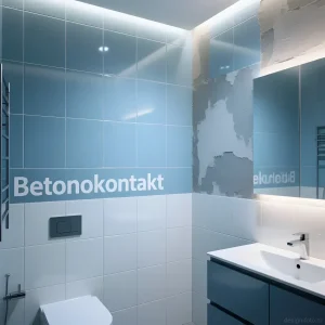 Изображение раздела '«Бетоноконтакт» в интерьере: примеры использования в разных помещениях и с разными материалами' в статье про Грунтовка "Бетоноконтакт": для чего она нужна и ка