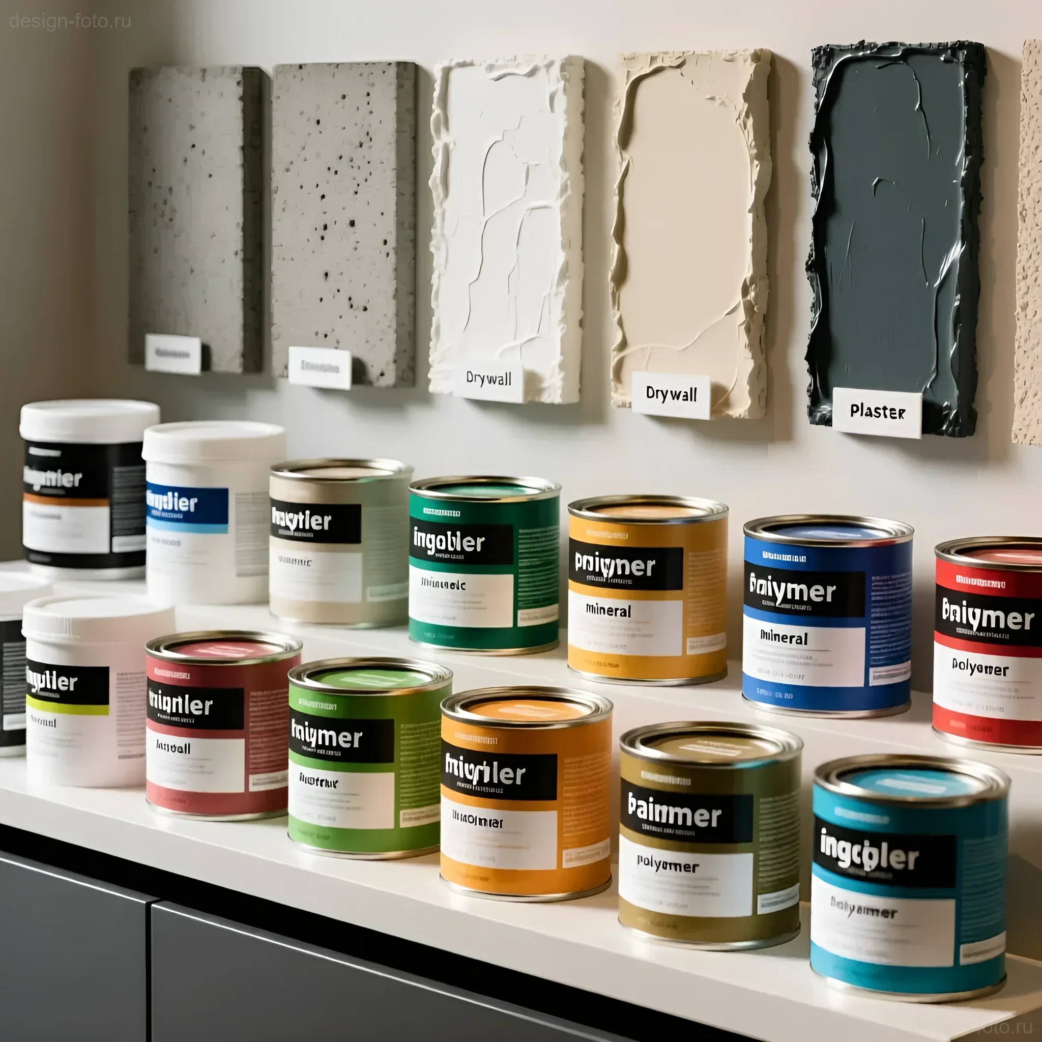 Изображение раздела 'Виды грунтовок для стен: Выбираем подходящий состав для обоев и краски' в статье про Как правильно грунтовать стены перед поклейкой обо