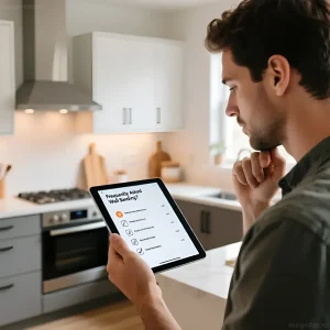 Изображение раздела 'FAQ: Ответы на популярные вопросы о шлифовке стен' в статье про Шлифовка стен после шпаклевки: какой наждачкой и к