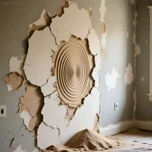 Изображение раздела 'Частые ошибки при шлифовке стен и как их избежать' в статье про Шлифовка стен после шпаклевки: какой наждачкой и к