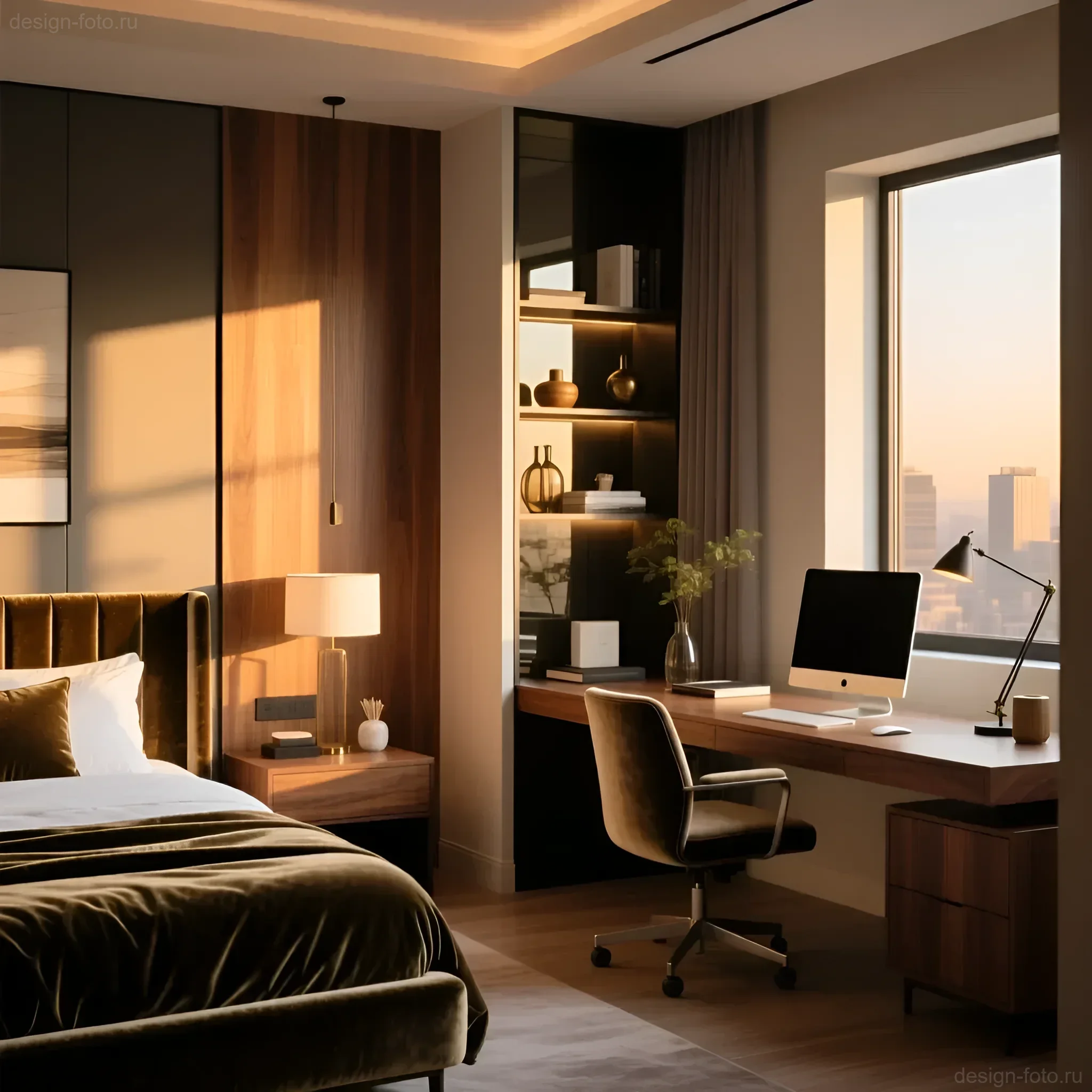 Изображение раздела 'заключение: создаем идеальное пространство для отдыха и продуктивности' в статье про Зонирование спальни и рабочего места: комфорт и пр